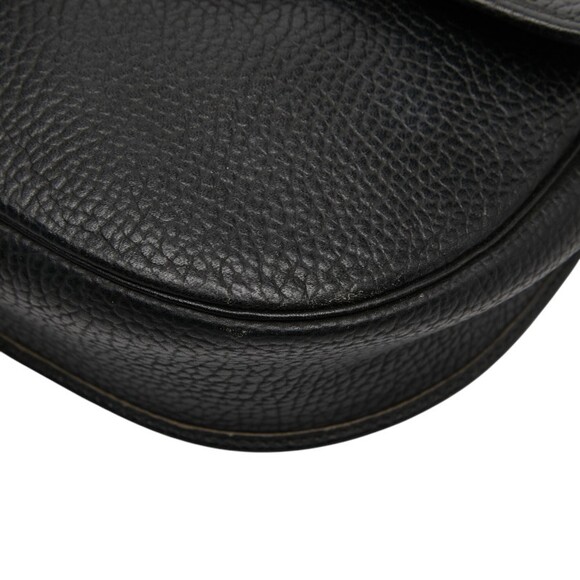 CHRISTIAN DIOR Black Leather Shoulder Bag - Picture 5 of 14